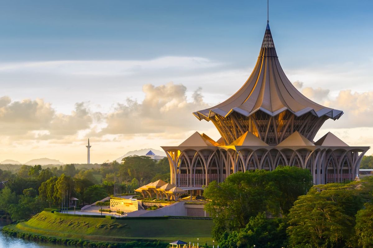 Kuching Waterfront Sarawak
